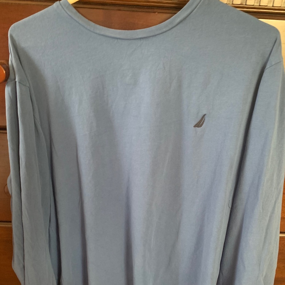 Nautica Navy Long Sleeve T-Shirt
